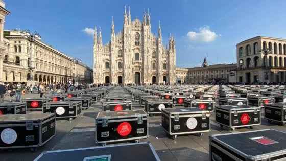 protesta spettacolo